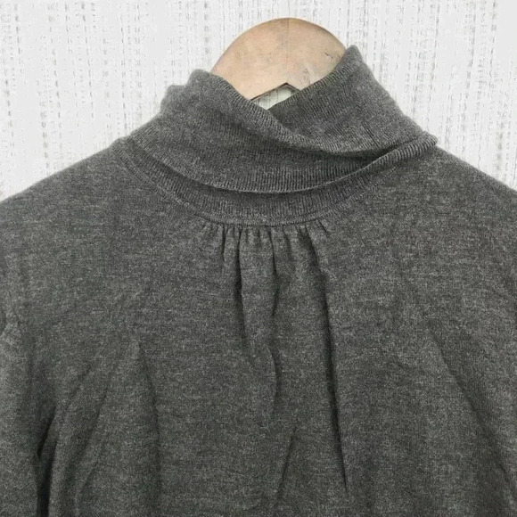 Classiques Entier Wool Silk Cashmere Blend Turtle neck Sweater Women's XL - Picture 3 of 8
